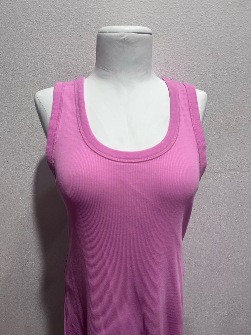 Universal Thread Pink Ribbed Maxi Dress - Picture 3 of 7